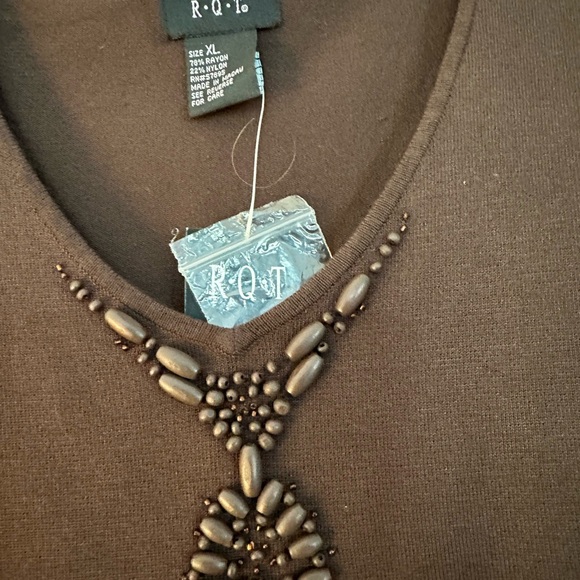 NWT Requirements Brown XL Tank Top - Picture 2 of 5